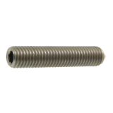 Reference 64205 - Hexagon socket set screw cone point - ISO 4027 DIN 914 - Stainless steel A4