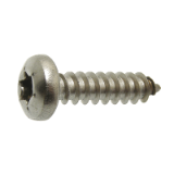Reference 62407 - Pan head tapping screw form C six lobe recess DIN 7981 - Stainless steel A2