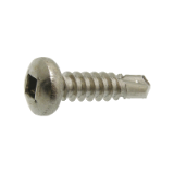 Reference 62431 - Pan head self drilling screw square recess - DIN 7504 M - Stainless steel A2