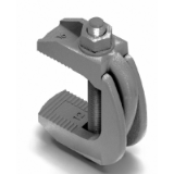 Modèle 95804 - Lindapter® flange clamp type F9 nut clamp malleable iron hot dip galvanised