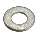 Reference 70104 - Plain washer normal type NFE 25513 - Hot dip galvanized
