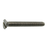 Reference 30001 - Slotted countersunk head machine screw - DIN 963 - 4.8 class - Zinc plated