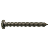 Reference 31801 - Slotted cheese head tapping screw DIN 7991 - Zinc plated