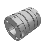 Double Disk Type Couplings With Clamping Hub