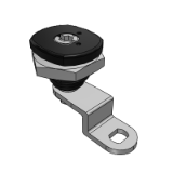 Fixed Grip Range Vibration Resistant Compact Quarter Turn Locks