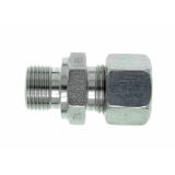 NC-GEV-..LM - Straight male adaptor fittings, sealing edge form B acc. DIN 3852-2
