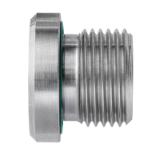 VSI-..MWD - Locking screws with internal hexagon, DIN 908, profile sealing ring form E acc. ISO 1179-2