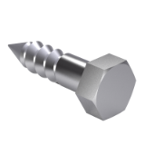 DIN 571 - Hexagon wood screws