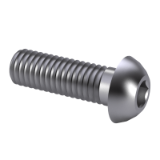 ISO 7380-1 - Button head screws : Hexagon socket button head screws