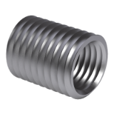DIN 8140-1 B - Wire thread inserts for ISO metric screw threads, form B