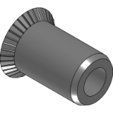 FTS-INX-A2 - STAINLESS STEEL A2 THREADED INSERTS COUNTERSUNK HEAD