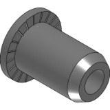 FTT-L-INX-A2 - STAINLESS STEEL A2 THREADED INSERTS CYLINDRICAL HEAD