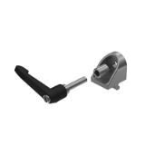 Clamping Angle I 30 with Locking Lever, Slot 6