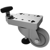 Swivel Caster with Lifting Foot