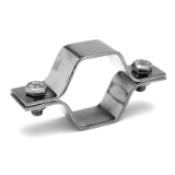 A.CH_SMS - SMS HEXAGONAL WELDING PIPE HOLDERS TO WELD Stainless steel 304