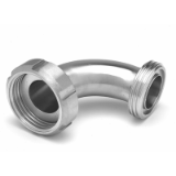 I.4SMSCMF - SMS MALE / FEMALE 90° ELBOWS Stainless steel 316