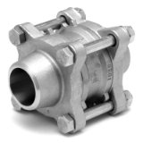 I.4CLRBW - BW spring loaded check valves Stainless steel 316