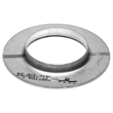 I.2CM_I - ISO Welding collars PRESSED 2mm or 3mm THICKNESS Stainless steel 304L or 316L