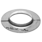 I.2CMM - Metric Welding collars PRESSED 2mm THICKNESS a type Stainless steel 304L or 316L