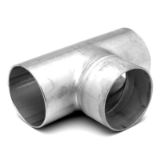 I.2TS_M - Metric WELDED TEES WITH SLEEVES Stainless steel 304L or 316L