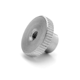 V.2EMH - HIGH HEAD KNURLED NUTS DIN 466 Inox A2 / S.S 304