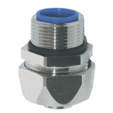 EG-P - Metal connector straight, outer thread incl. ferulle and sealing. UL and CSA approval