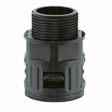 RQG-C - Plastic quick screw connector with CTG outer thread acc. to JIS B 0204 or Whitworth acc. to DIN ISO 228-1