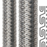 FLEXAgraff-CU-AS - Metallschutzschlauch, Stahl verzinkt, Agraff Profil verzinnte Kupferdrahtumflechtung