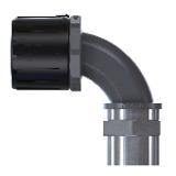 FPAU90 - Ultra - 90° elbow, swivel brass conduit fitting, internal thread