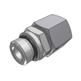 102166 - CONNECTOR SWIVEL FEMALE JIC - MALE SAE UNF-UN WITH O.R. ISO 11926 PORTS