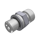 202134 - CONNECTOR MALE BSP - MALE METRIC WITH O.R. AND RETAINING RING ISO 9974 PORTS