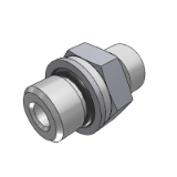 202156 - CONNECTOR MALE METRIC  - MALE METRIC WITH O.R. AND RETAINING RING ISO 9974 PORTS