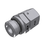 202255 - CONNECTOR SWIVEL NUT BSP - MALE SAE UNF-UN WITH O.R. ISO 11926 PORTS