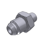 302378 - STRAIGHT CONNECTOR JIS MALE 60° CONE - MALE BSPT TAPER ISO 7 PORTS