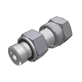 502179 - CONNECTOR SWIVEL NUT ORFS - MALE METRIC WITH ELASTOMER SEAL ISO 9974 PORTS