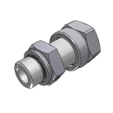 502180 - CONNECTOR SWIVEL NUT ORFS - MALE BSPP WITH O.R. AND RETAINING RING ISO 1179 PORTS