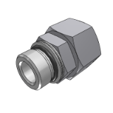 702115 - CONNECTOR SWIVEL FEMALE DIN L SERIES - MALE METRIC WITH O.R. ISO 6149 PORTS