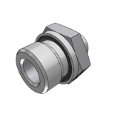 702148 - CONNECTOR MALE DIN L SERIES - MALE METRIC WITH ELASTOMER SEAL ISO 9974 PORTS