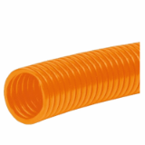 FETS-O - Corrugated conduit in orange colour for high and continuous temperature applications