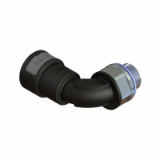 AEPA-PGM-S - Fitting 90° curved elbow, revolving, PG thread