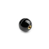 PBO - Pomolo a sfera bussola ottone