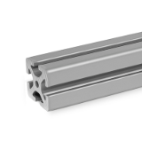 GN 10i Aluminum Profiles, i-Modular System, with Open Slots on All Sides, Profile Type Heavy