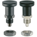 EH 22120. Index Plungers with hexagon, short