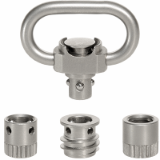 EH 22330. Ball Lock Connectors,s sself-locking, with holder,compact construction