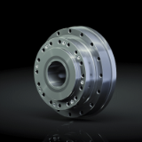 SHG-2UH - Closed Harmonic Drive® hollow shaft gear to feed through supply lines