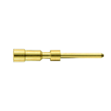 M23 male-c 1mm (0,75 – 1,50mm²) Au