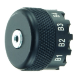 M23 locator, Ethernet contact 0.6mm