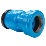 6210 - ISO fitting ductile iron with internal thread, reduced