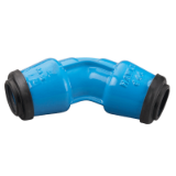 6440 - Elbow ISO fitting 45° ductile iron
