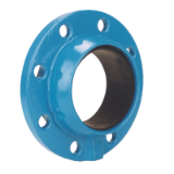 7101 - Dual chamber flange adapter for steel pipes